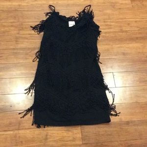 A black sam dress